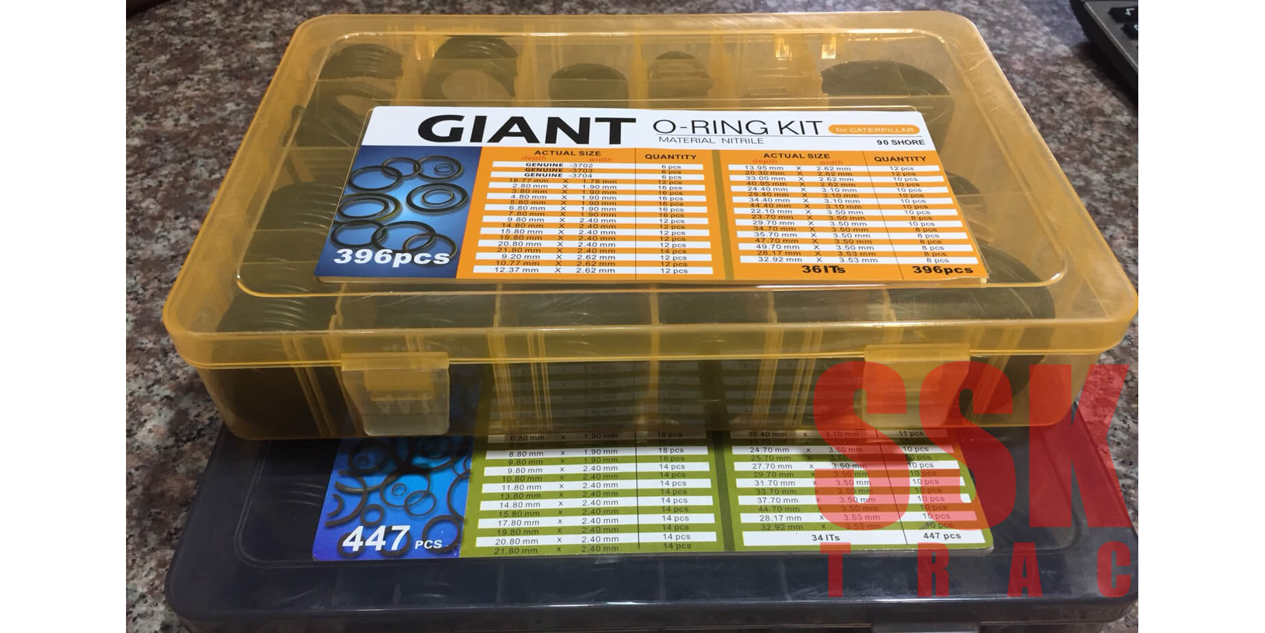 โอริงกล่อง Set โคมัตสุ แคตฯ โกเบลโก วอลโว ฮุนได ดูซาน ฮิตาชิ