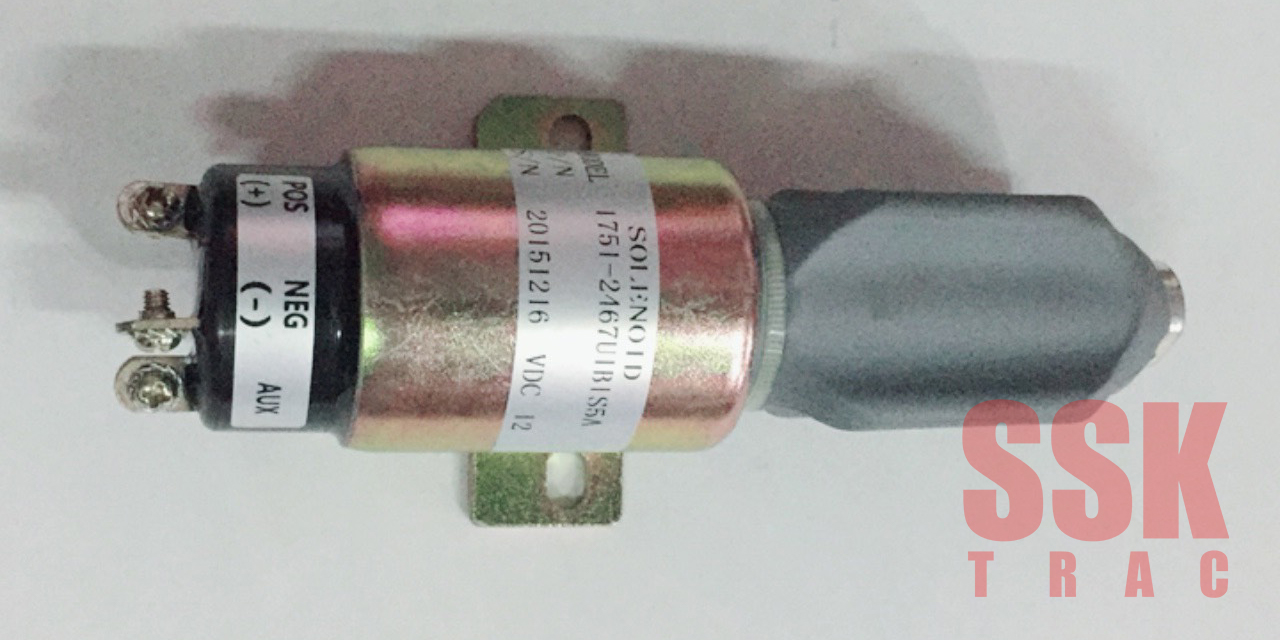 Stop Solenoid 12V ใช้ได้กับเครื่องจักรทั่วไป แปลงใส่กับเครื่องปั่นไฟได้