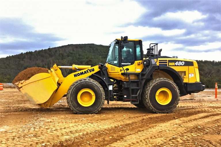 Komatsu-WA480-8 โคมัตสุ WA480 รถตักล้อยาง